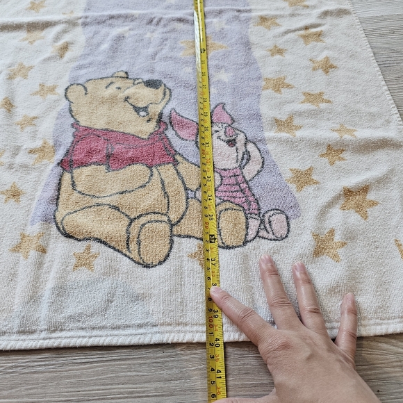 Vintage 90's Disney Winnie The Pooh Children's Beach Towel - Picture 5 of 8